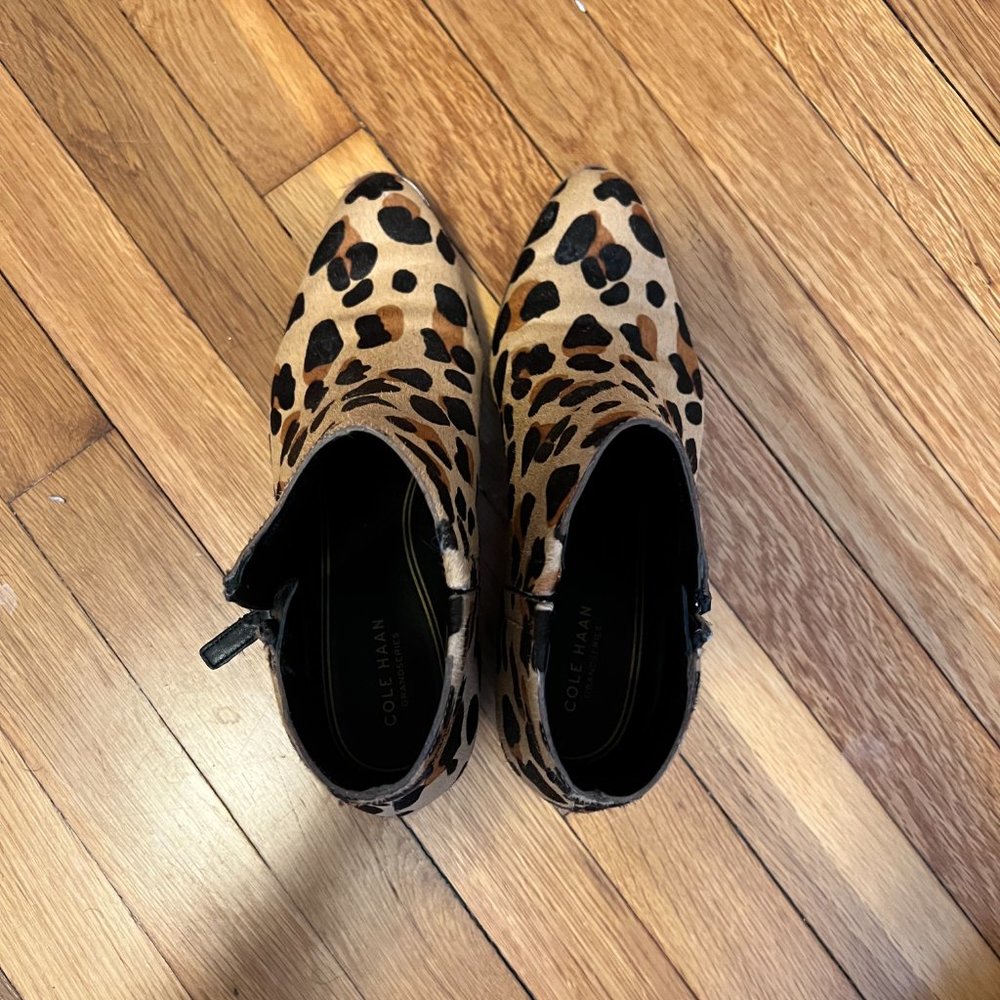 Leopard Print Booties - image 6